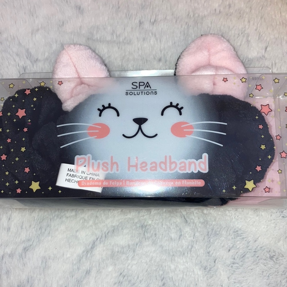 Spa solutions plushie headband